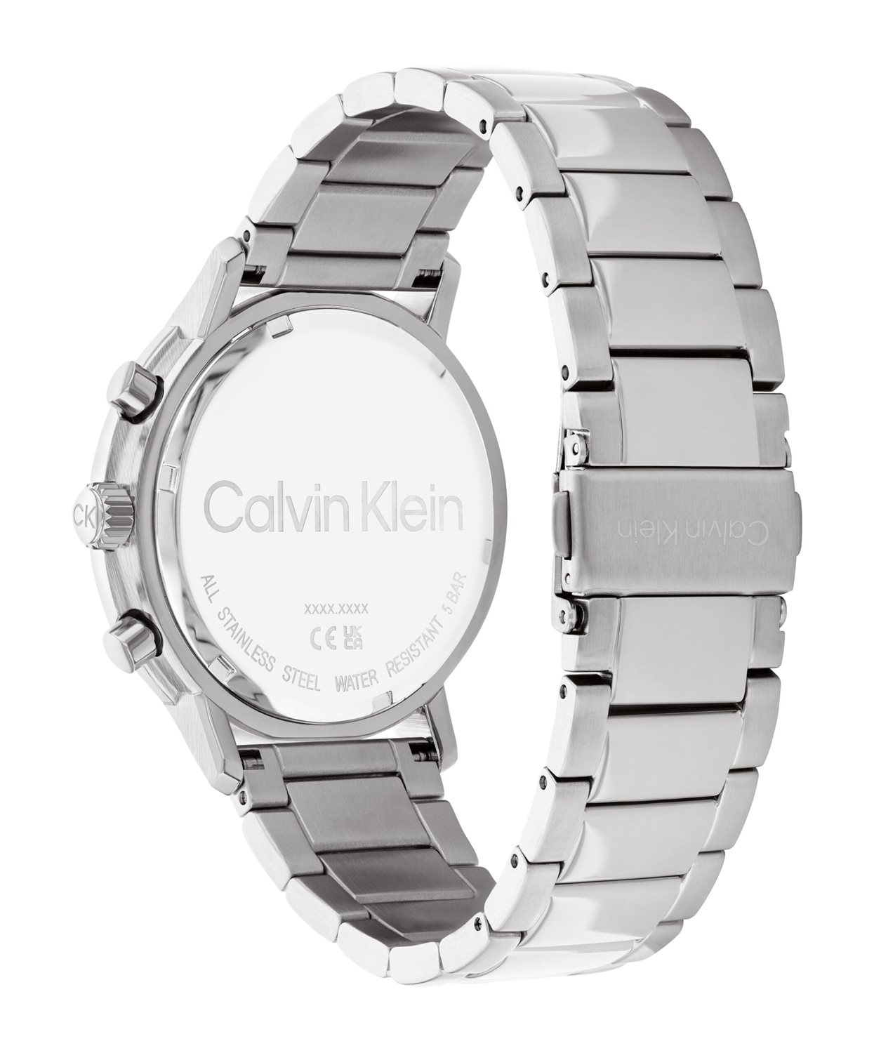 Calvin klein quartz stainless steel back outlet